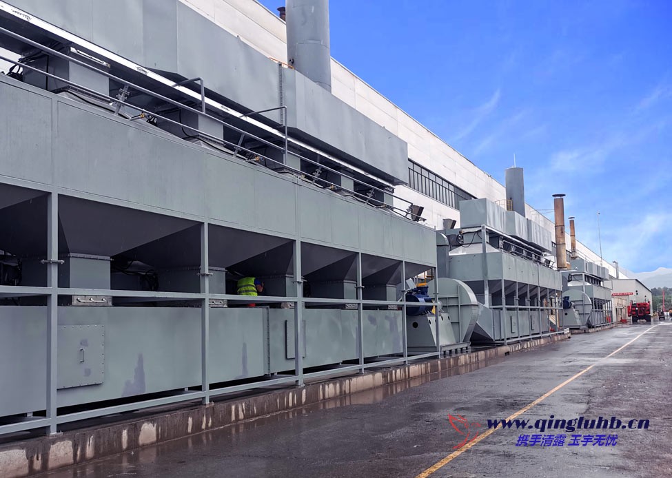 活性炭吸附 ＋ＲＴＯ 燃燒工藝在礦用設(shè)備 噴漆生產(chǎn)線的應(yīng)用